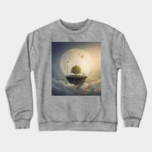 Isolated eco world Crewneck Sweatshirt